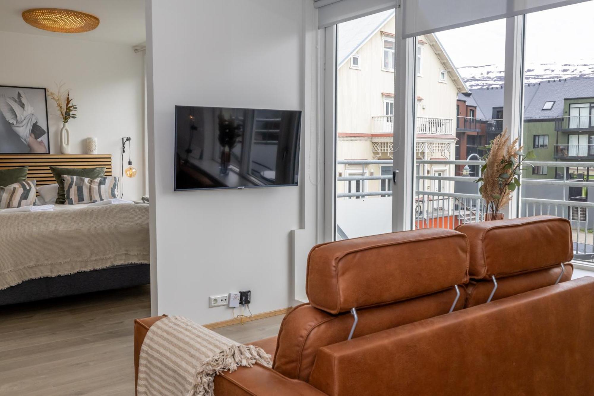 Charming Deluxe Apartment Akureyri Chambre photo