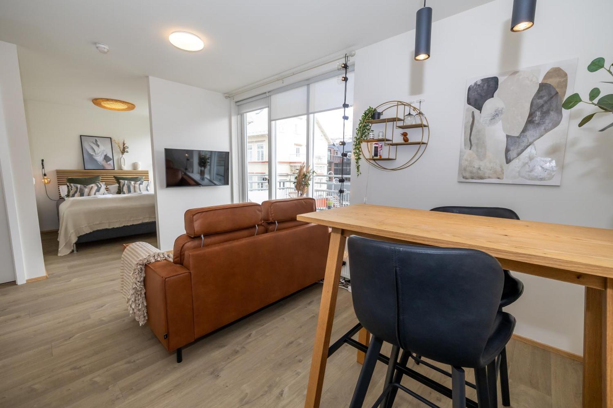 Charming Deluxe Apartment Akureyri Chambre photo