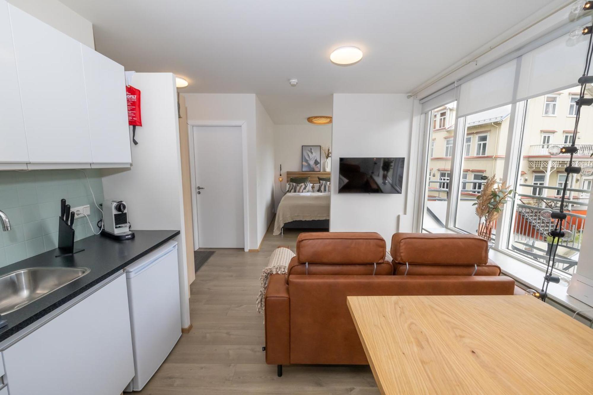 Charming Deluxe Apartment Akureyri Chambre photo